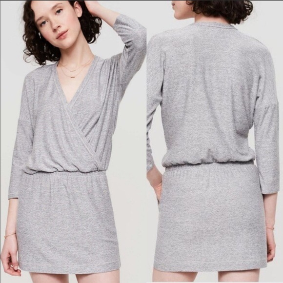 Lou & Grey Dresses & Skirts - Lou & Grey marlknit blouson dress with pockets